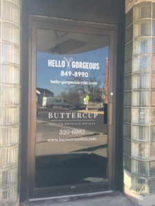 Buttercup Beauty entrance